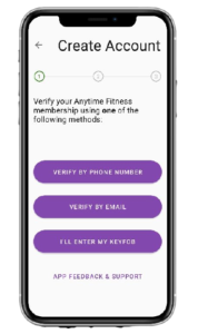 how to use anytime fitness workout app