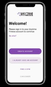how to use anytime fitness workout app