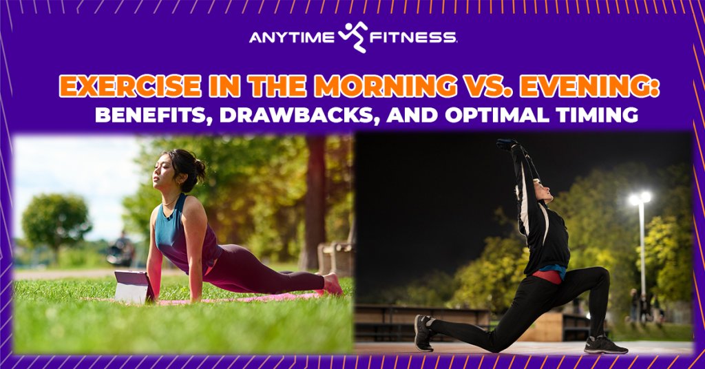 featured Exercise in the Morning vs. Evening: Benefits, Drawbacks, and Optimal Timing